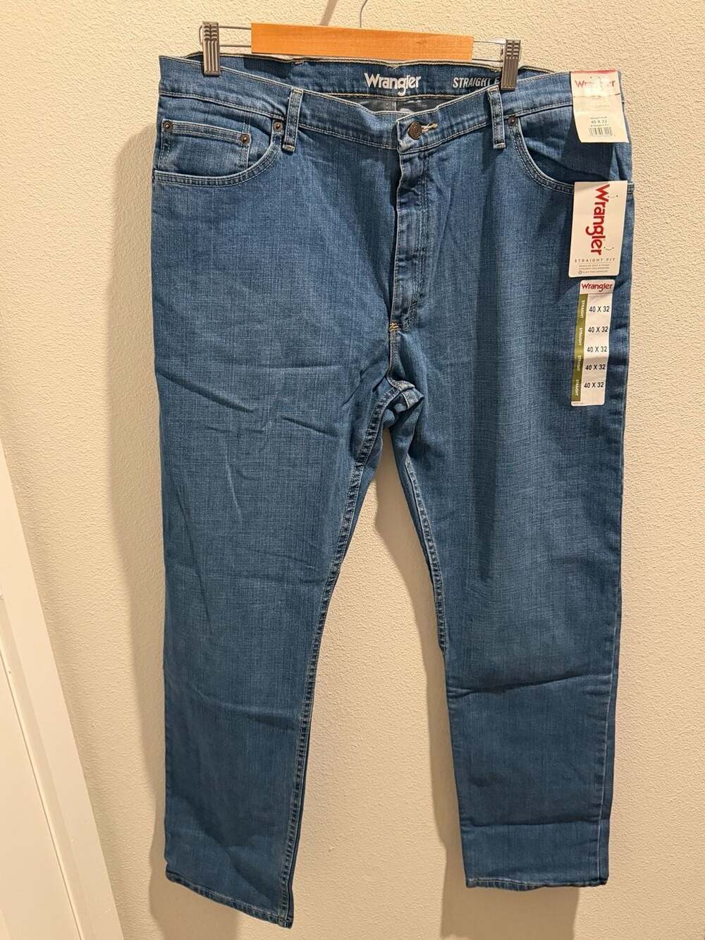 Wrangler Straight Fit Jeans 40x32